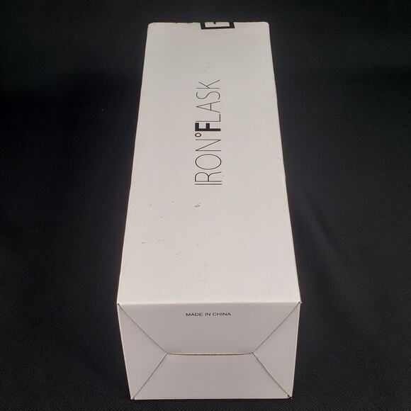 IRON °FLASK 32oz Rover Tumbler Winter White Vacuum Insulated 2 Black Straws - Picture 14 of 16